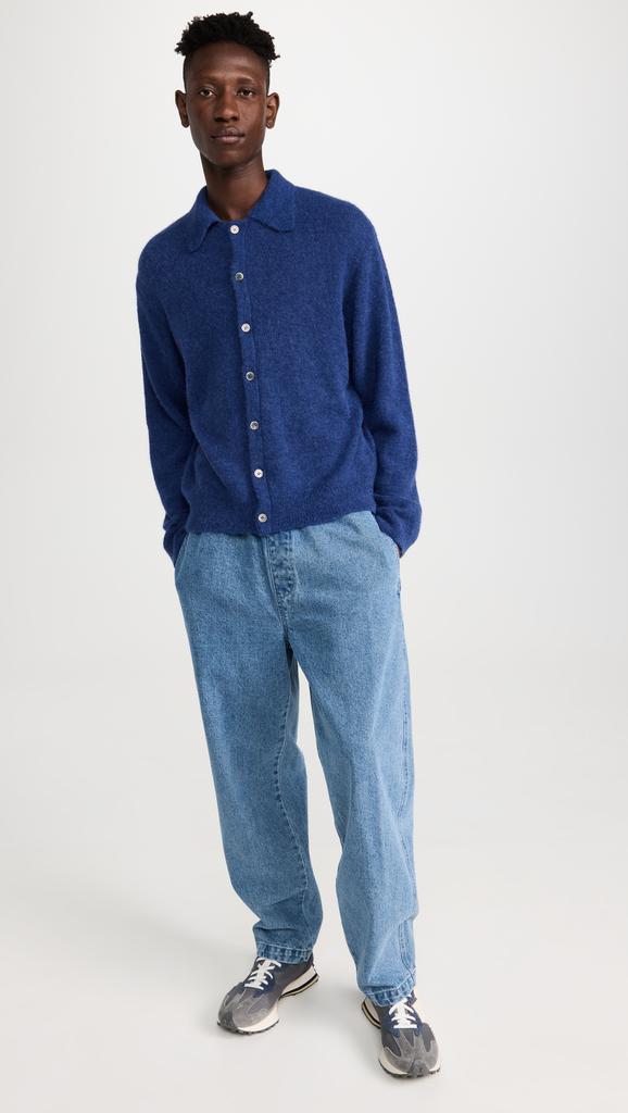 商品Our Legacy|Our Legacy Fuzzy Alpaca Evening Polo,价格¥2295,第7张图片详细描述