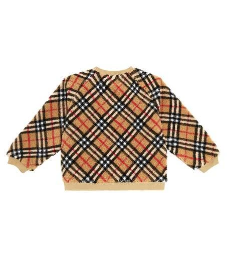 商品Burberry|Burberry Check抓绒运动衫,价格¥2465,第4张图片详细描述