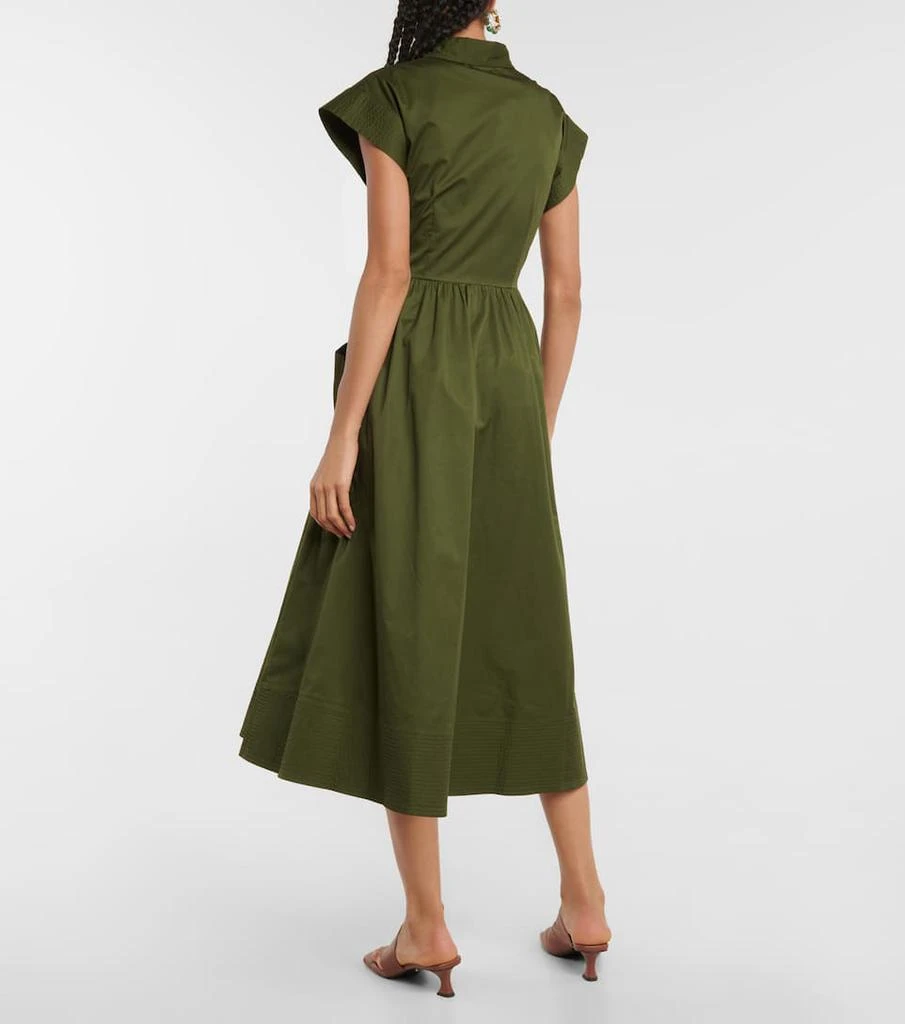 商品CO|Essentials poplin midi dress,价格¥3672,第3张图片详细描述