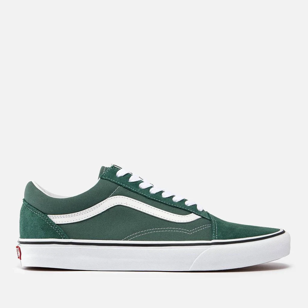 商品Vans|VANS MEN'S OLD SKOOL SUEDE AND CANVAS-BLEND TRAINERS,价格¥446,第1张图片