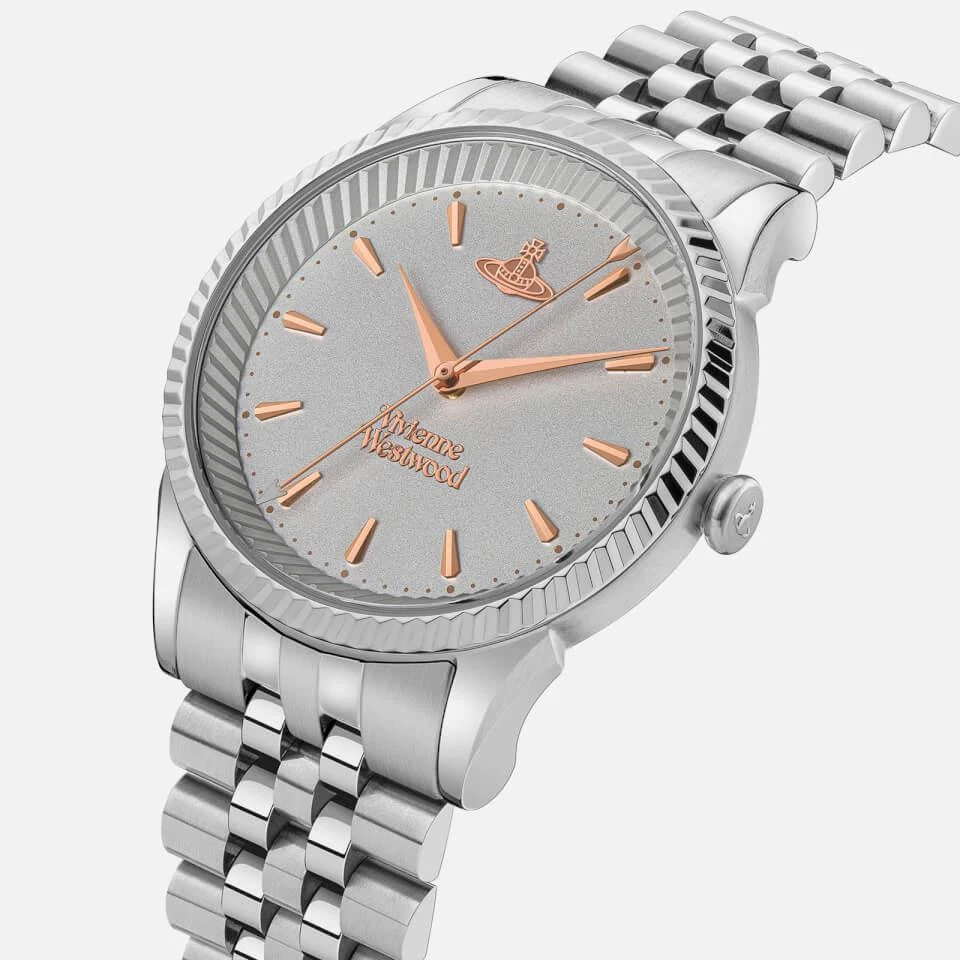 商品Vivienne Westwood|Vivienne Westwood Women's Seymour Watch - Silver,价格¥2310,第2张图片详细描述