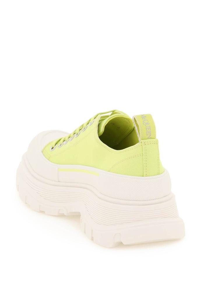 商品Alexander McQueen|CANVAS TREAD SLICK SNEAKERS,价格¥2609,第4张图片详细描述