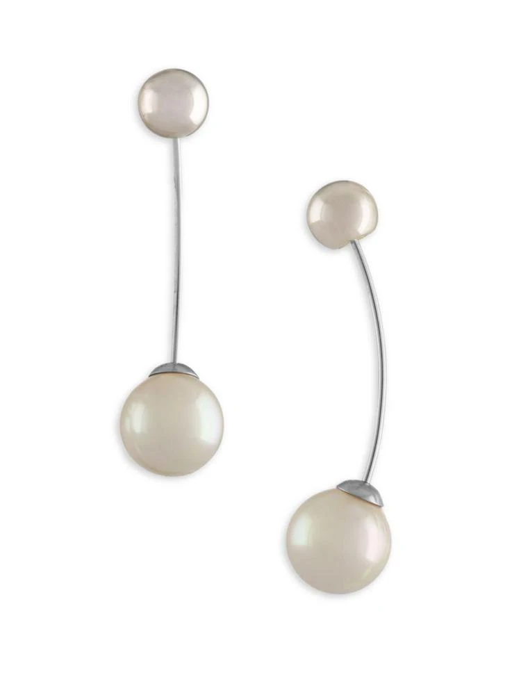 商品Majorica|Faux Pearl Drop Earrings,价格¥360,第1张图片