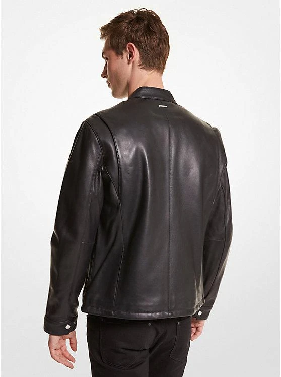 商品Michael Kors|Moto真皮夹克外套,价格¥1707,第2张图片详细描述