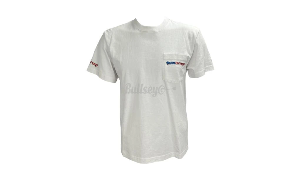 商品Chrome Hearts|Chrome Hearts Matty Boy America White T-Shirt,价格¥4696,第2张图片详细描述