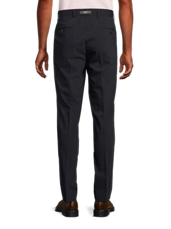 商品Brax|Enrico Virgin Wool Blend Flat Front Modern-Fit Pants,价格¥394,第2张图片详细描述