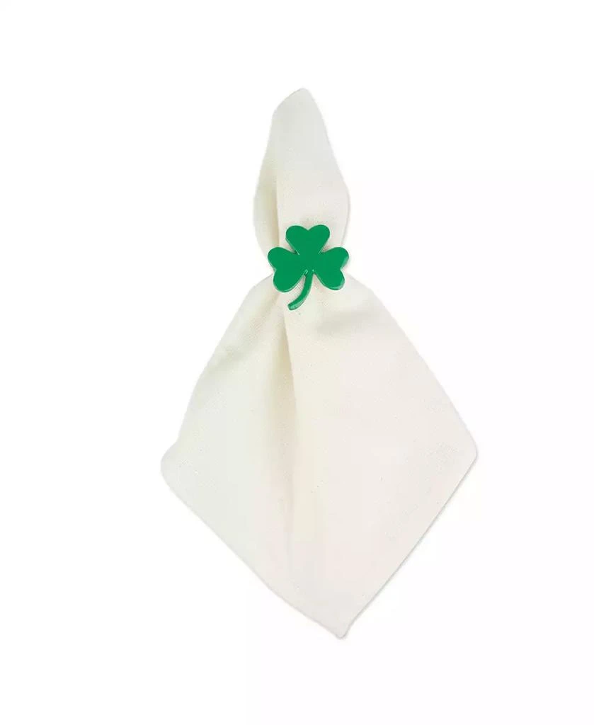 商品Design Imports|Shamrock Napkin Ring, Set of 6,价格¥269,第3张图片详细描述