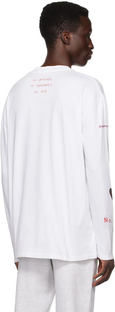 商品Stella McCartney|White Lonesome Puppy Long Sleeve T-Shirt,价格¥3089,第5张图片详细描述