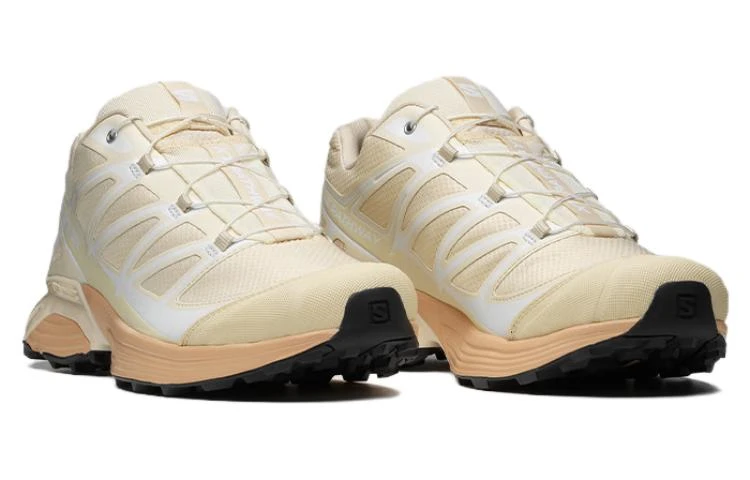 商品[国内直发] Salomon|萨洛蒙 XT-Pathway 抽绳细带 压花鞋面减震防滑 低帮 越野跑步鞋 男女同款 沙黄色,价格¥862,第4张图片详细描述