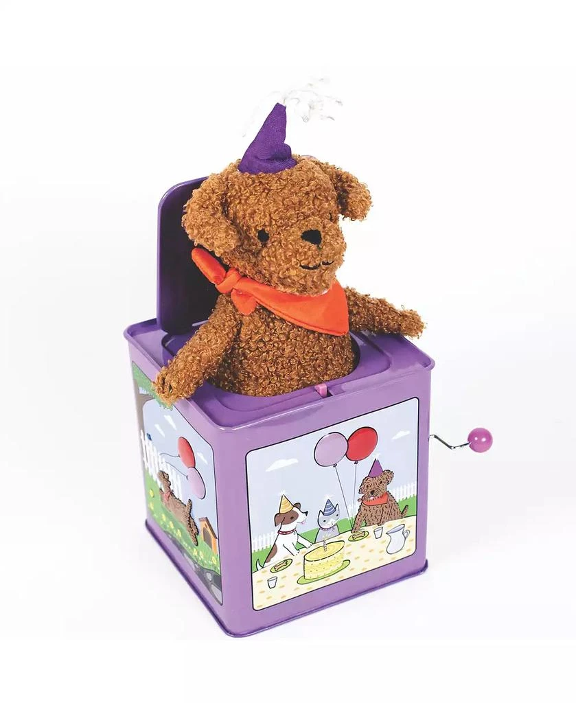商品Jack Rabbit Creations|Birthday Puppy Jack in the Box Toy,价格¥298,第1张图片