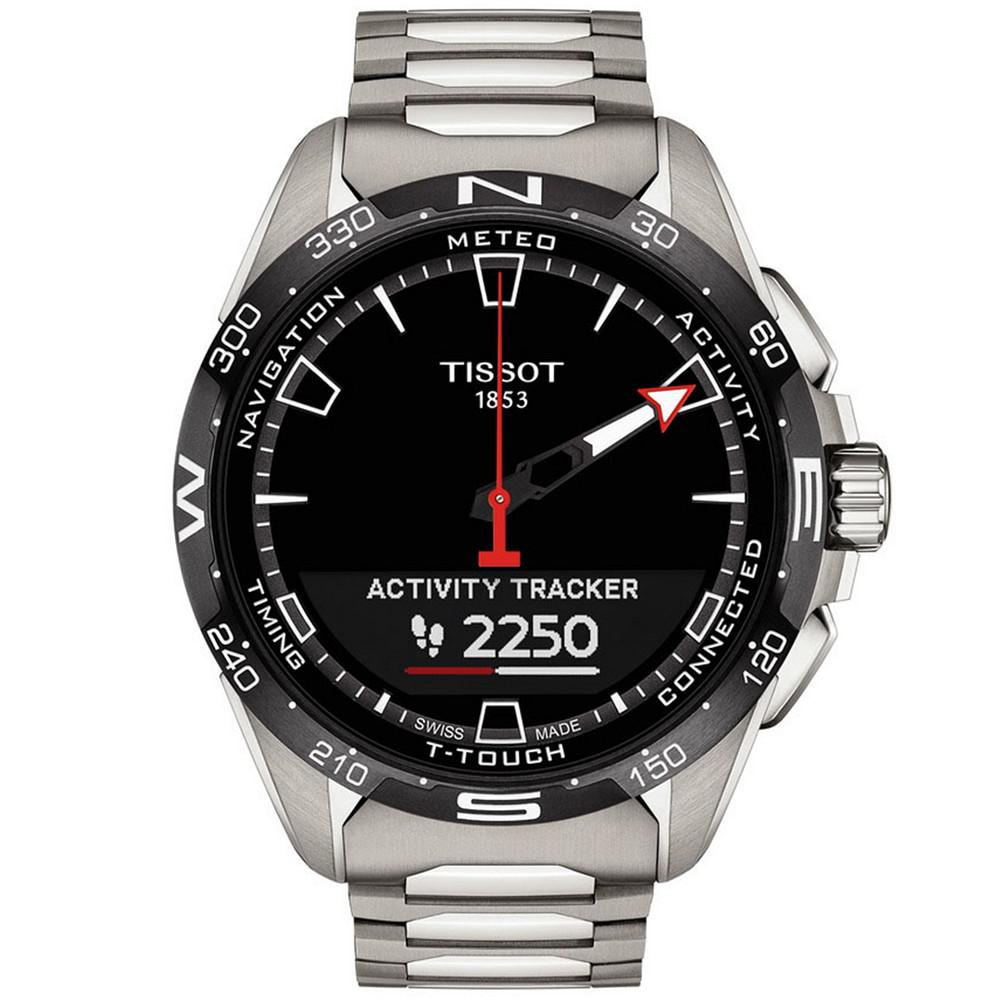 Men's Swiss T-Touch Connect Solar Titanium Bracelet Smart Watch 48mm商品第10张图片规格展示