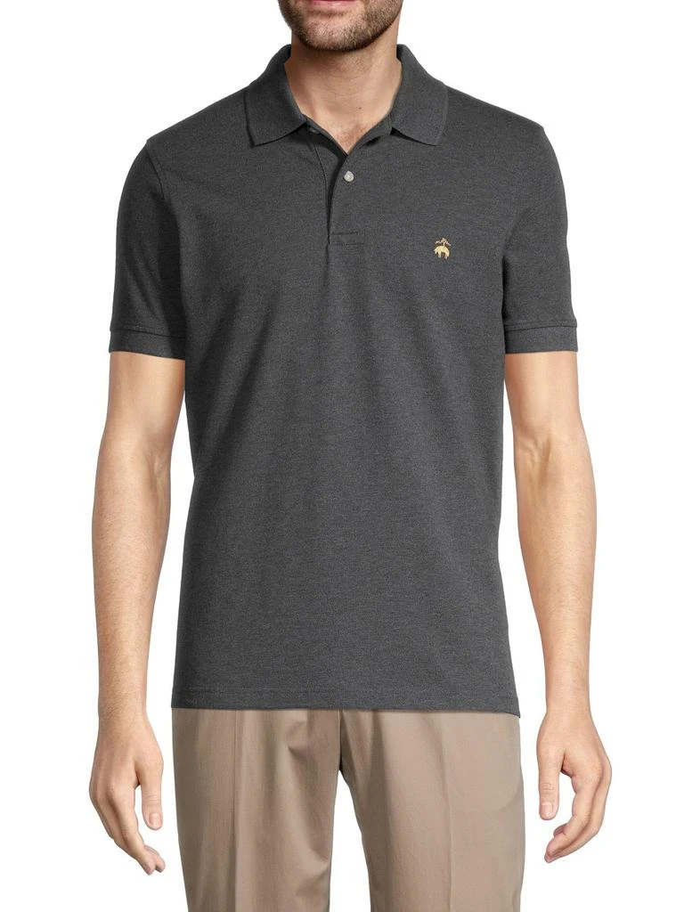 商品Brooks Brothers|Replen Heathered Polo,价格¥260,第1张图片