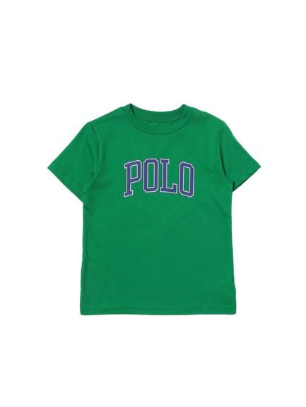 Polo Ralph Lauren Kids Green Polo Logo Cotton T-shirt, Size 3/3T商品第1张图片规格展示