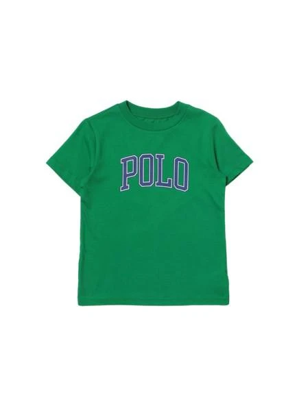 商品Ralph Lauren|Polo Ralph Lauren Kids Green Polo Logo Cotton T-shirt, Size 3/3T,价格¥90,第1张图片