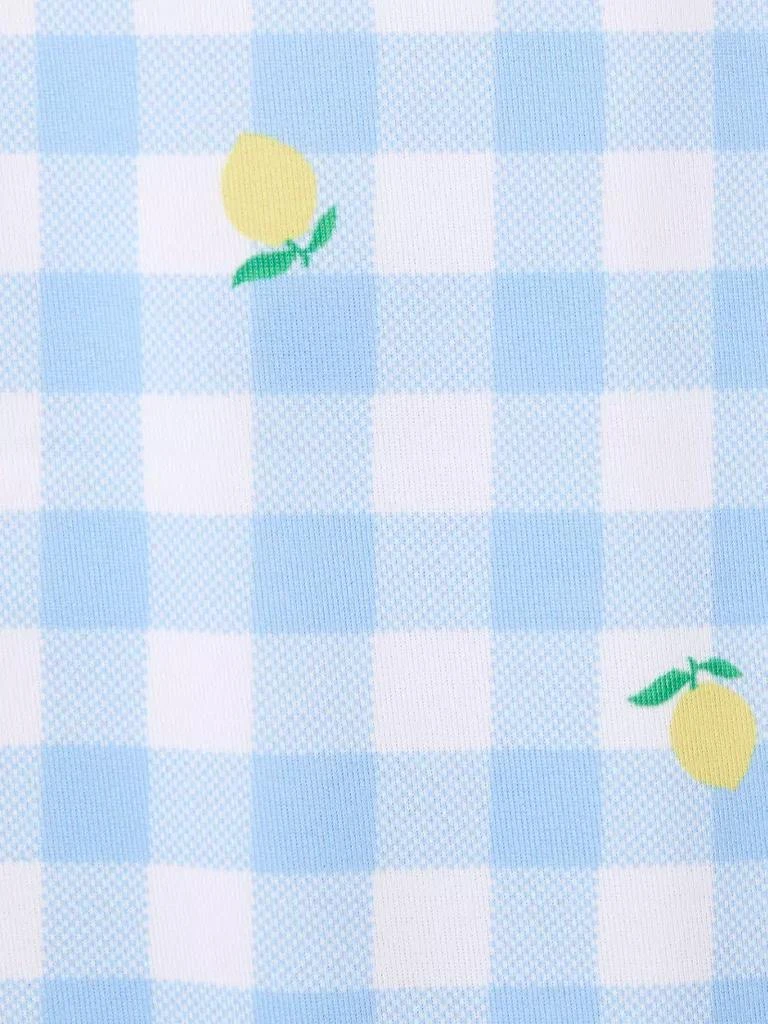 商品Janie and Jack|Baby's Lemon Gingham Rash Guard Romper Swimsuit,价格¥166,第4张图片详细描述