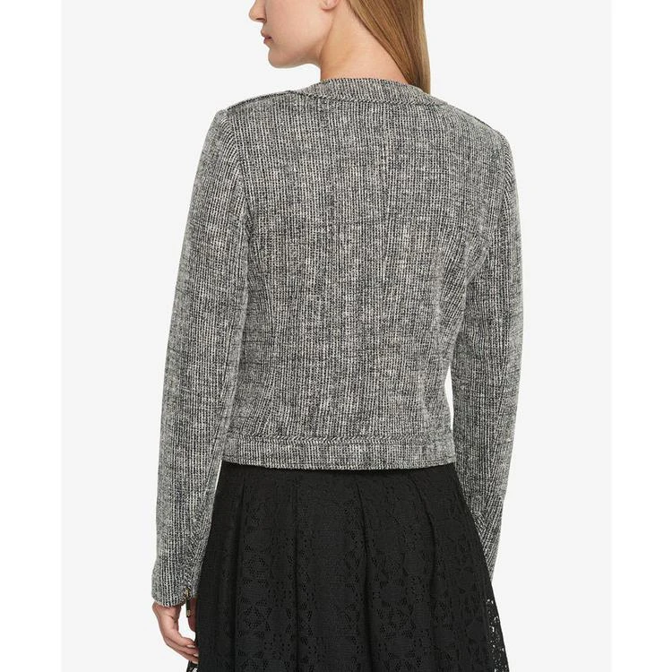 商品Tommy Hilfiger|Collarless Tweed Jacket,价格¥673,第2张图片详细描述