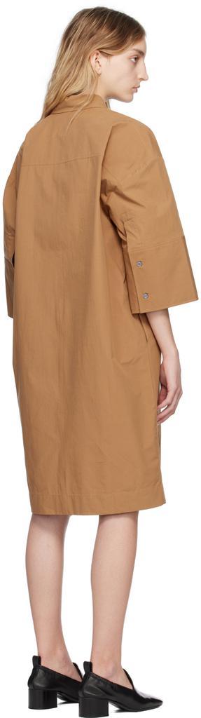 商品Studio Nicholson|Tan Albion Midi Dress,价格¥1093,第3张图片详细描述