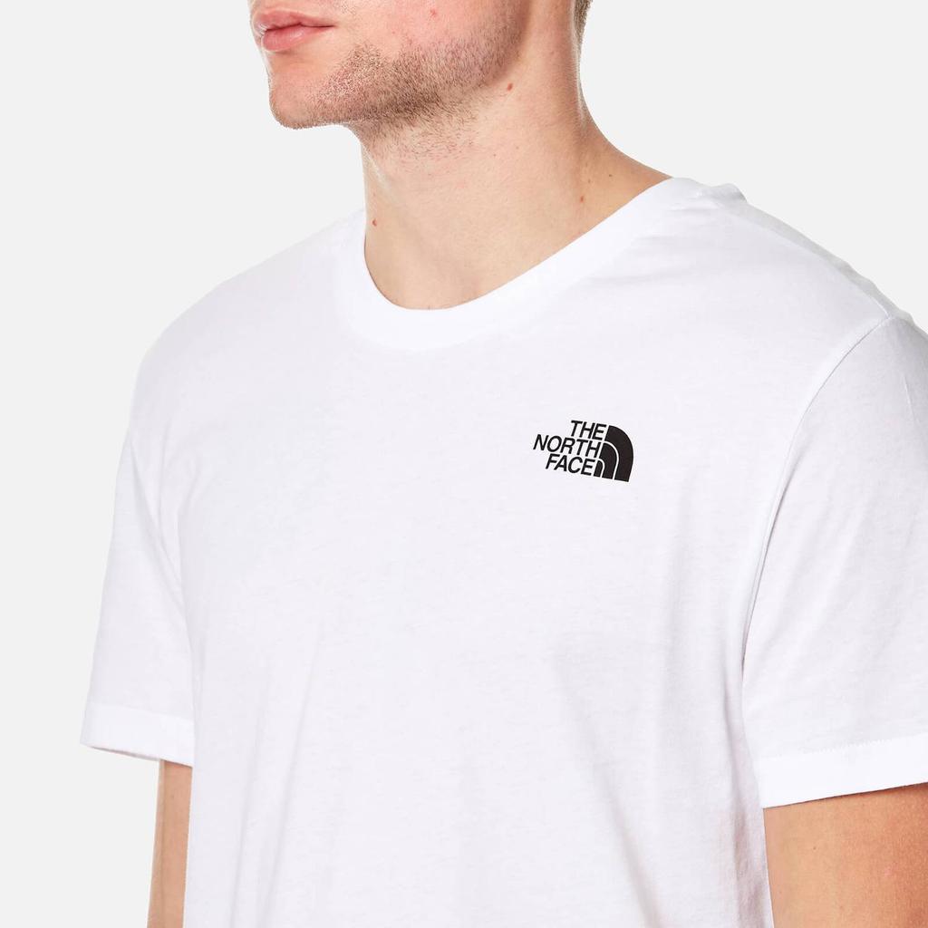 The North Face Men's Simple Dome Short Sleeve T恤- TNF White商品第5张图片规格展示