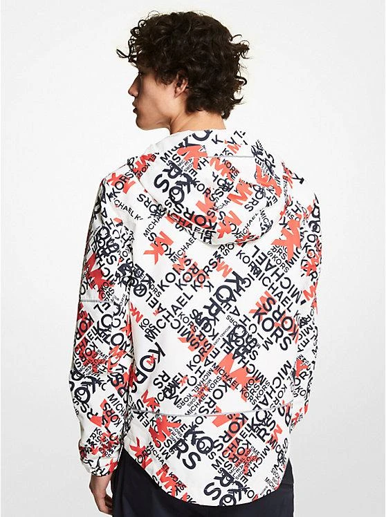 商品Michael Kors|Graphic Logo Woven Hooded Jacket,价格¥888,第2张图片详细描述