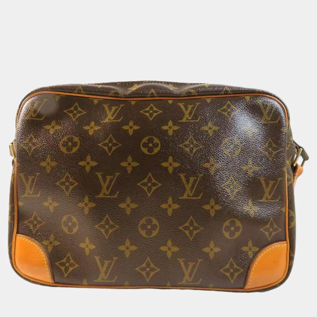商品[二手商品] Louis Vuitton|Louis Vuitton Brown Canvas Monogram Nile Crossbody Bag,价格¥8049,第2张图片详细描述
