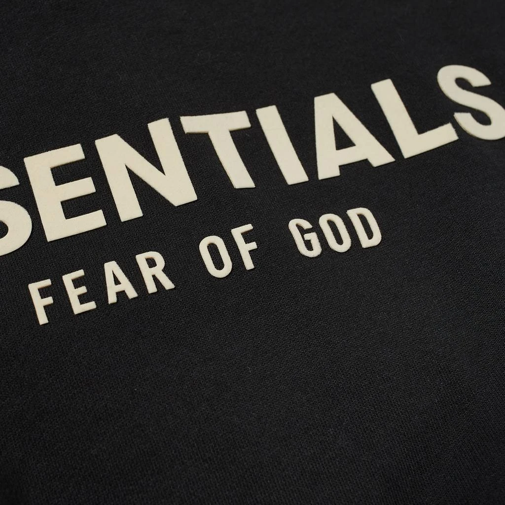 商品Essentials|FEAR OF GOD ESSENTIALS Kids Logo Long Sleeve Polo - Stretch Limo,价格¥364,第3张图片详细描述