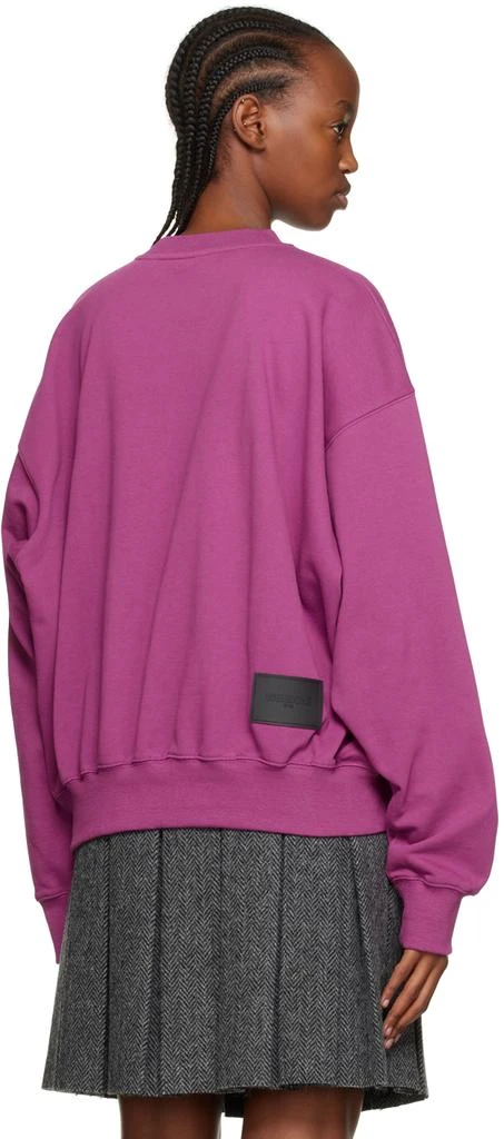 商品We11done|Purple Cross Symbol Sweatshirt,价格¥1457,第3张图片详细描述