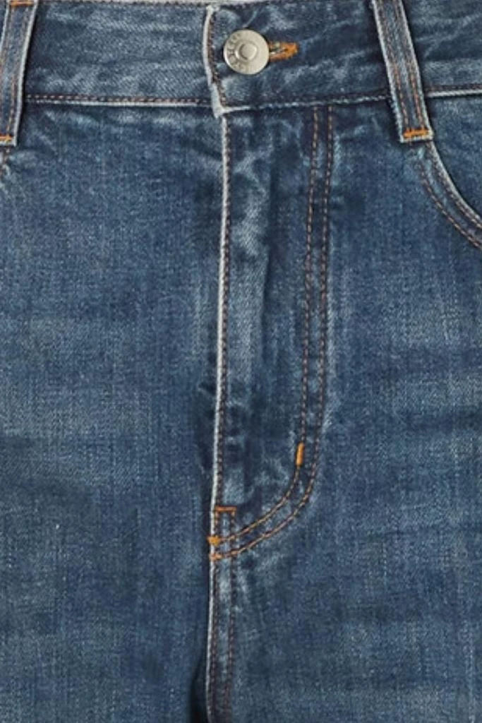 商品Stella McCartney|Frayed high-rise flared jeans,价格¥1935,第4张图片详细描述