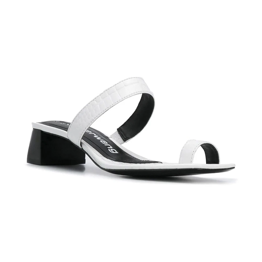 Alexander Wang 亚历山大·王 女士白色凉鞋 30C120B027-100 商品