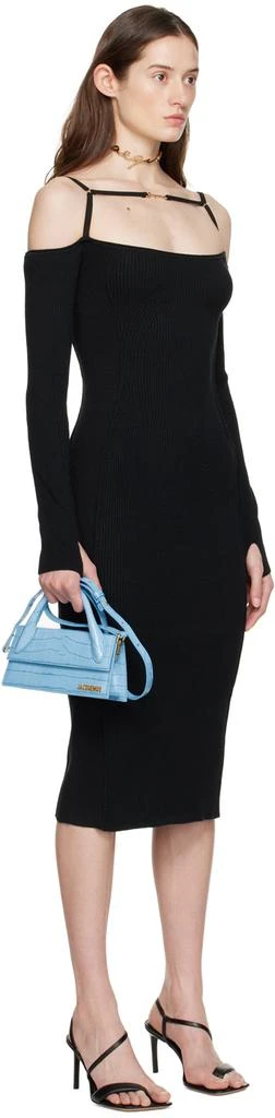 商品Jacquemus|黑色 Le Papier 系列 La Robe Sierra 连衣裙,价格¥3438,第2张图片详细描述