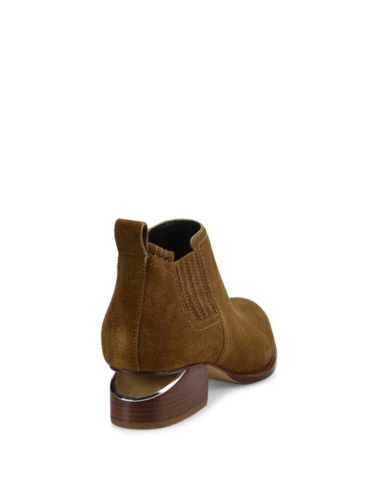 商品Alexander Wang|Alexander Wang - Kori Tilt-Heel Suede Oxford Booties,价格¥3753,第2张图片详细描述