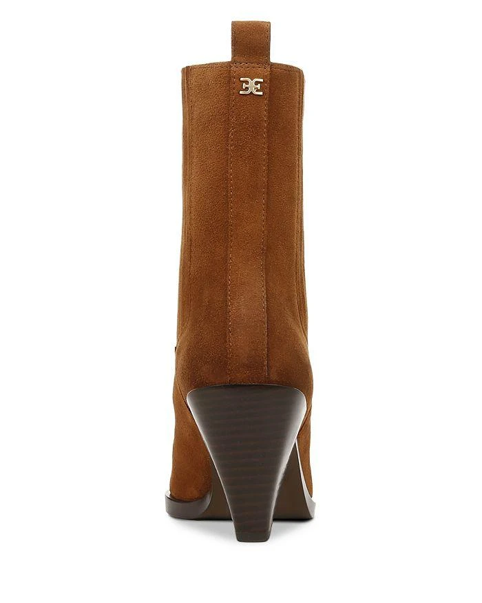 商品Sam Edelman|Women's Mandey Pointed Toe Pull On High Heel Boots,价格¥1034,第4张图片详细描述