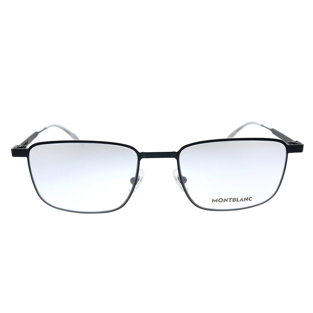 Mont Blanc  MB 0146O 001 Unisex Rectangle Eyeglasses 53mm商品第1张图片规格展示