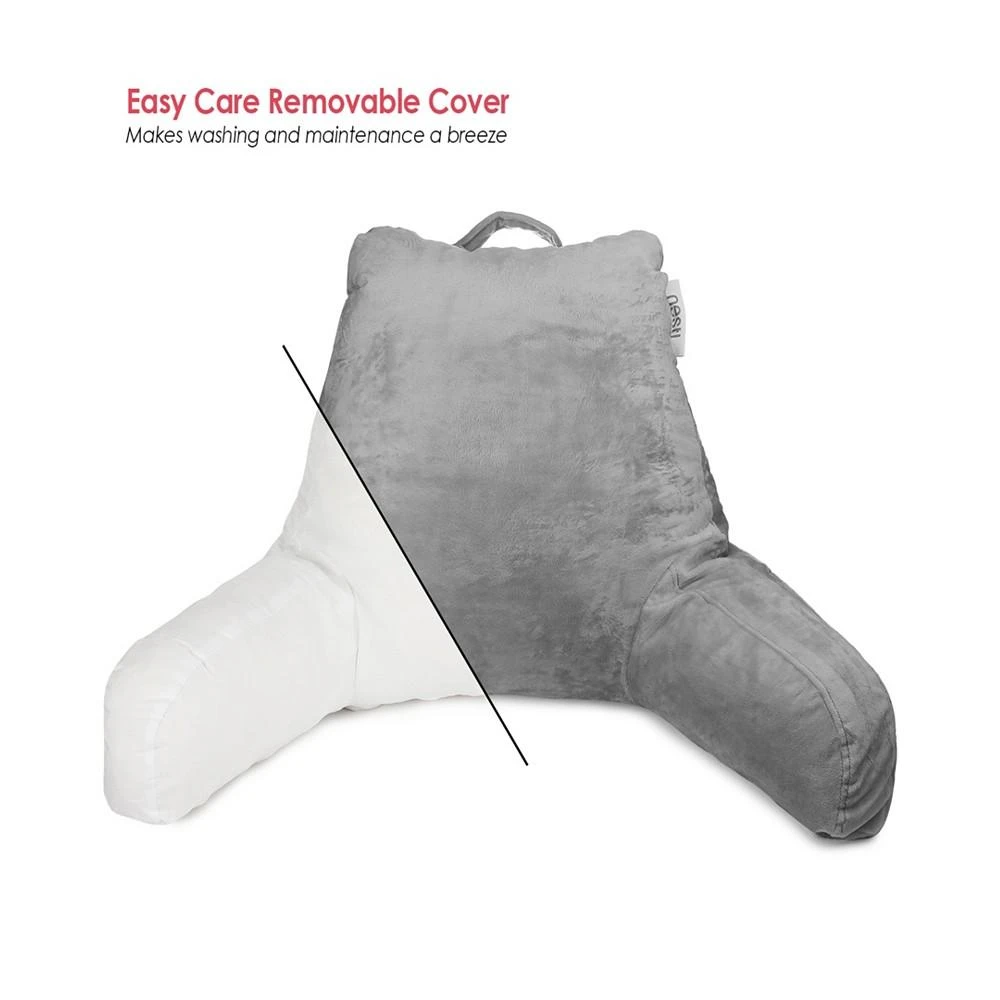 商品Nestl|Shredded Memory Foam Reading Backrest Pillow, Petite,价格¥524,第3张图片详细描述