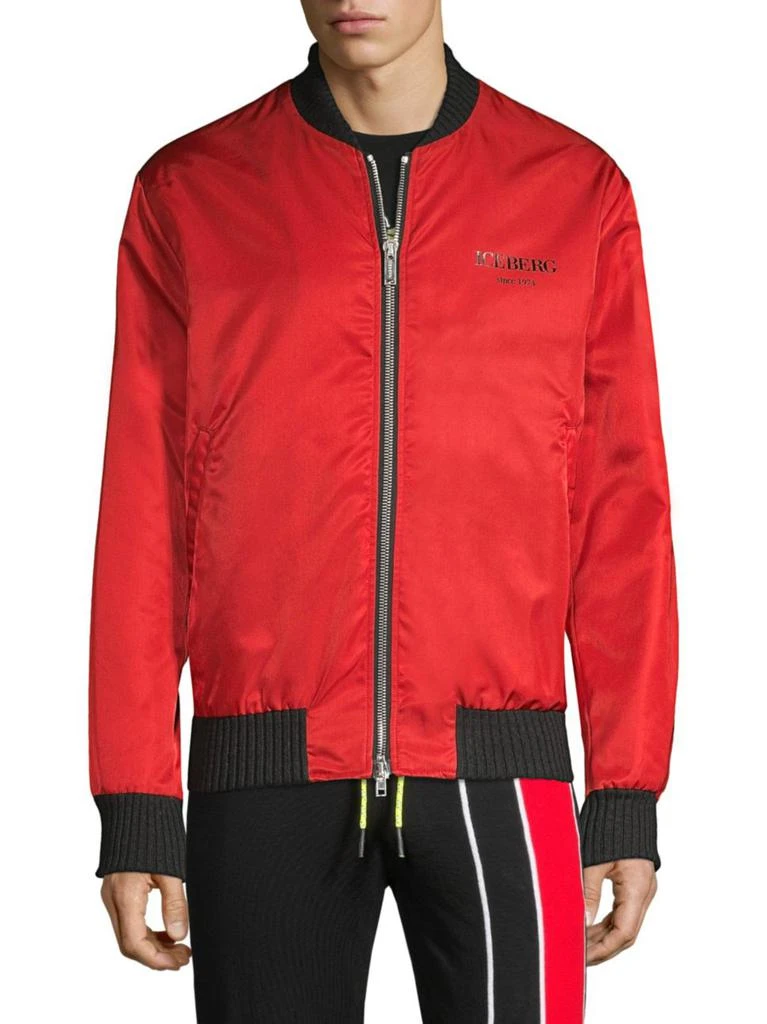 商品Prada|Logo Bomber Jacket,价格¥1525,第2张图片详细描述