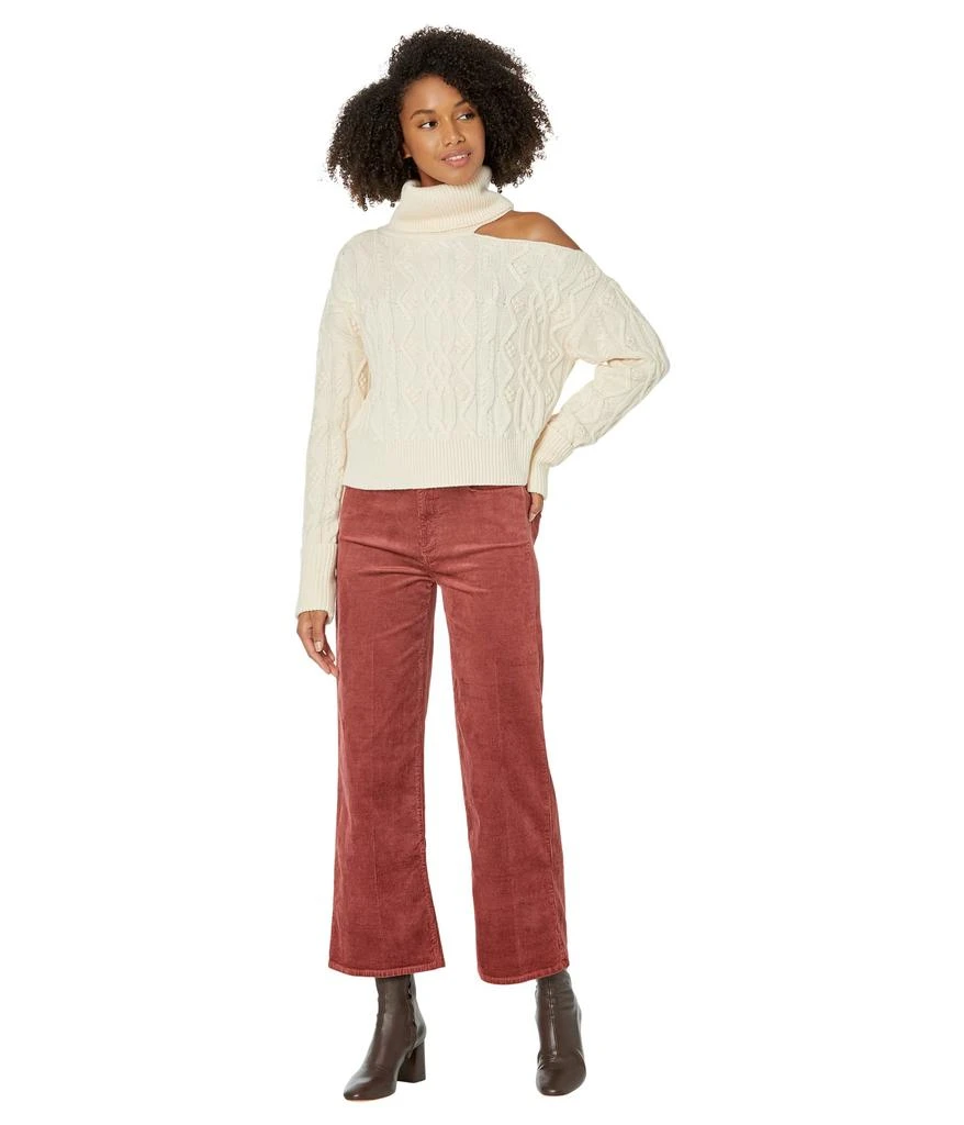 商品Paige|Cropped Cable Knit Raundi,价格¥1812,第4张图片详细描述
