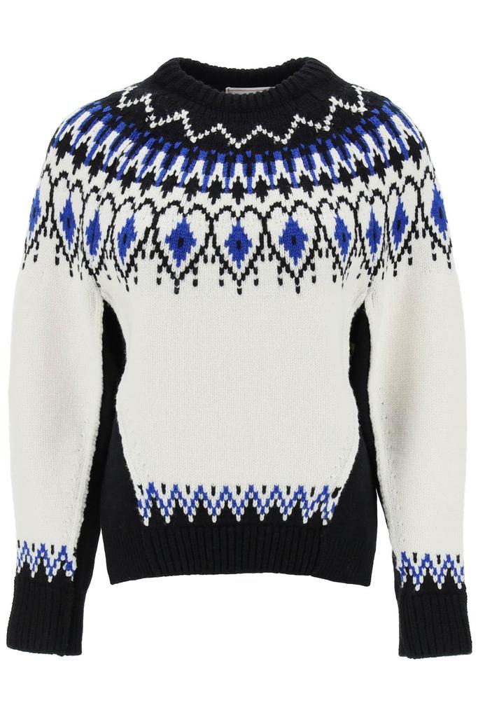 Alexander mcqueen fair isle wool sweater商品第1张图片规格展示