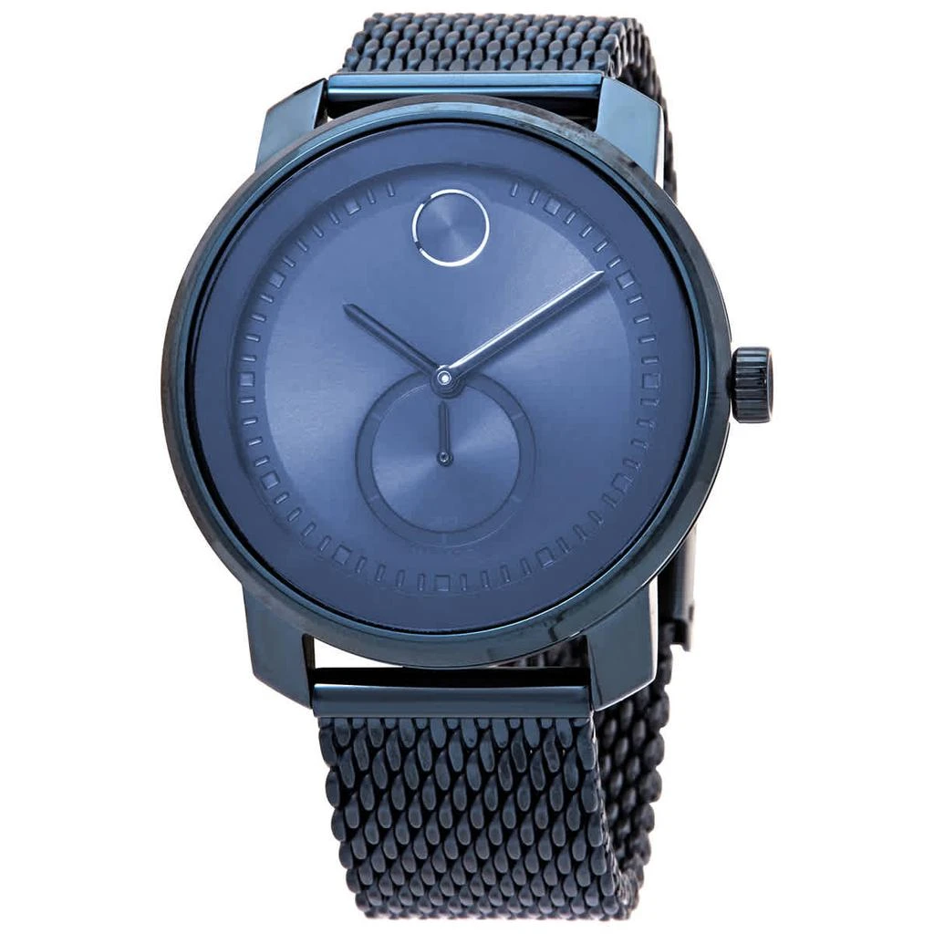 商品Movado|Movado Bold Quartz Blue Dial Mens Watch 3600680,价格¥1958,第1张图片