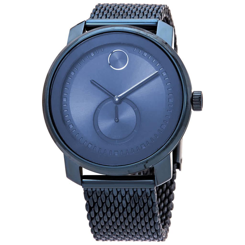 商品Movado|Movado Bold Quartz Blue Dial Mens Watch 3600680,价格¥2253,第1张图片