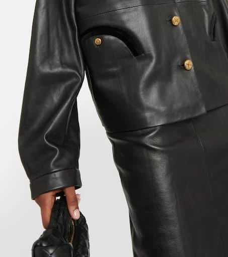 商品BLAZÉ MILANO|Vegas Baby皮革夹克,价格¥9802,第5张图片详细描述