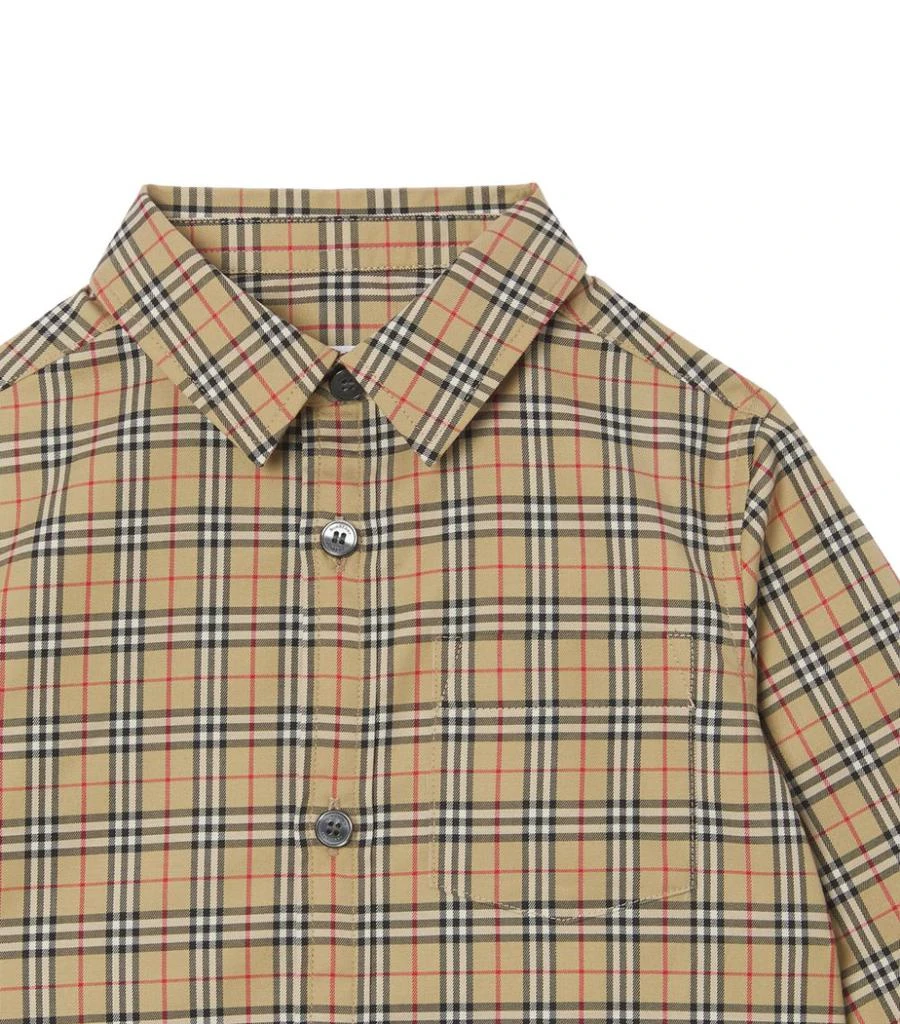 商品Burberry|House Check Shirt (6-24 Months),价格¥1579,第2张图片详细描述