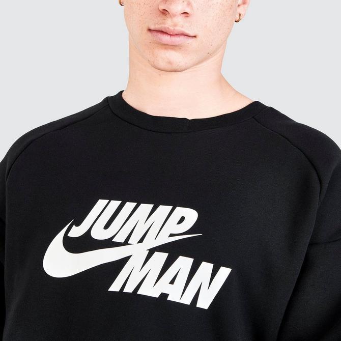 Men's Jordan Jumpman Fleece Crewneck Sweatshirt商品第5张图片规格展示