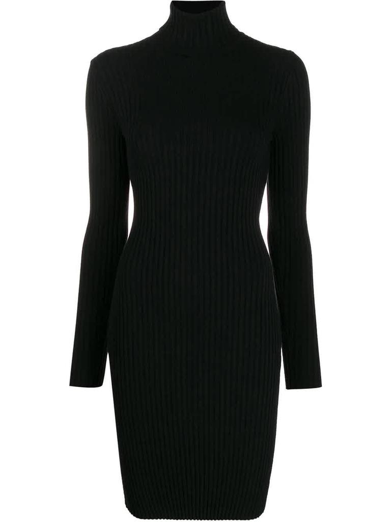 Wolford Ladies Long-sleeve Merino Ribbed-knit Dress, Size Medium商品第2张图片规格展示