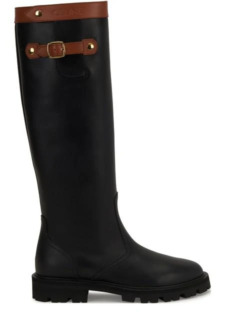 商品Celine|Margaret 牛皮革高筒靴,价格¥10626,第1张图片