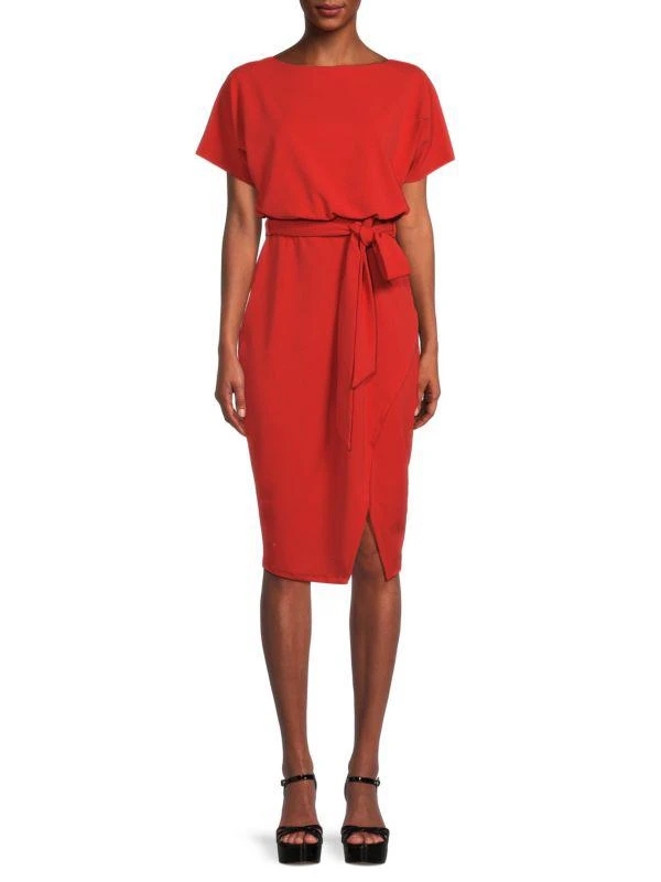商品Kensie|Dolman Sleeve Knee-Length Dress,价格¥481,第1张图片