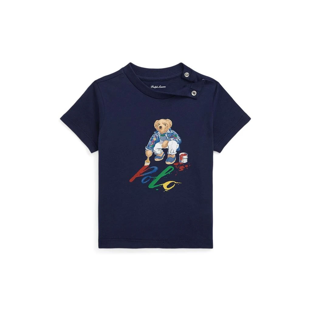 商品Ralph Lauren|Polo Bear Cotton Jersey Tee (Infant),价格¥118,第1张图片