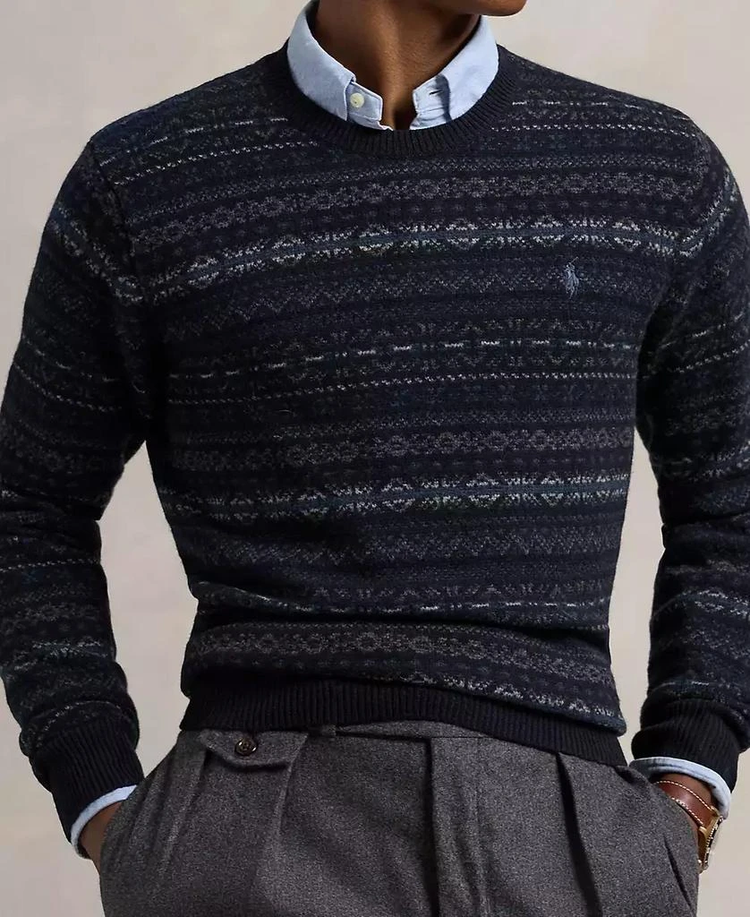 商品Ralph Lauren|Men's Fair Isle Wool Sweater,价格¥759,第3张图片详细描述