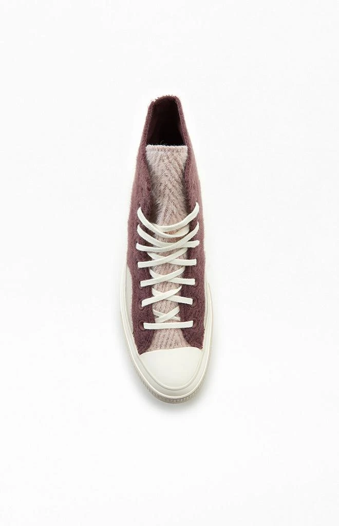 商品Converse|Burgundy Chuck 70 Cozy High Top Sneakers,价格¥518,第5张图片详细描述