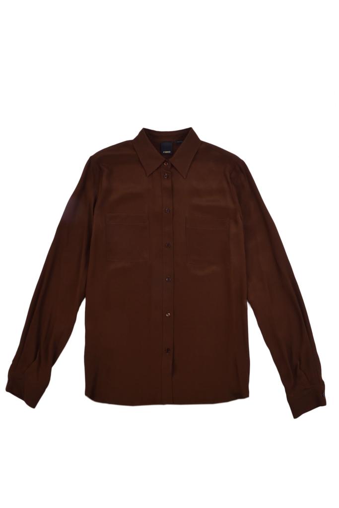 Pinko Brown Shirt商品第1张图片规格展示