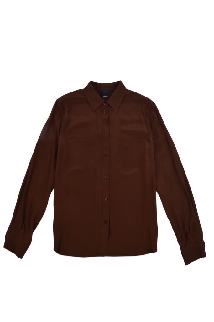 商品PINKO|Pinko Brown Shirt,价格¥1265,第1张图片