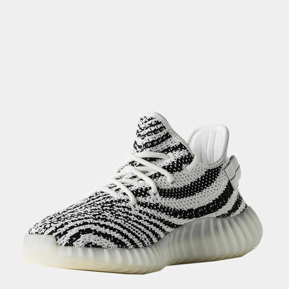 商品YEEZY|Yeezy x Adidas 350 V2 Zebra Sneakers Size US 9.5 (EU 43 1/3),价格¥4184,第2张图片详细描述